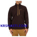 Реглан Simms Rivershed Quarter Zip Mahogany